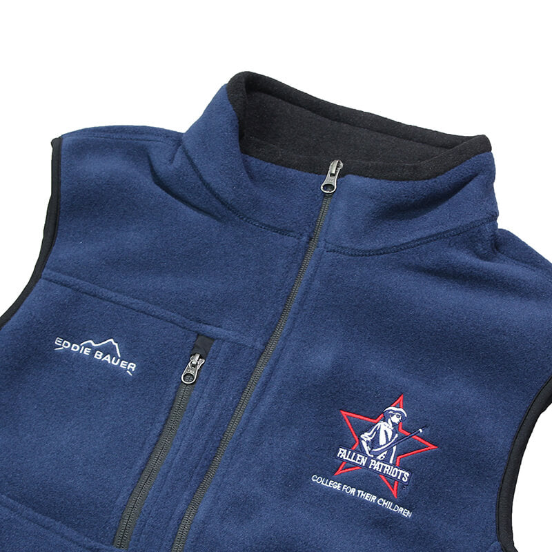 Men's Eddie Bauer Fleece Vest - Navy