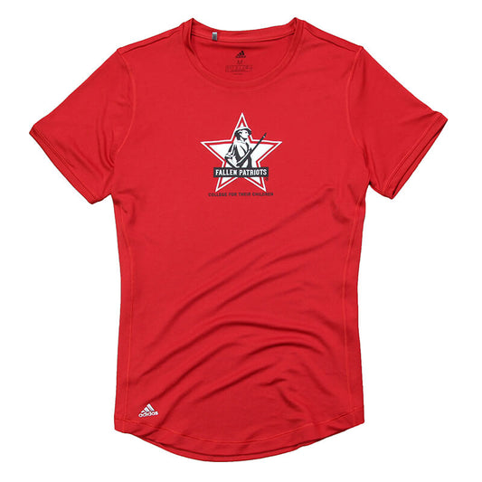 Women's Adidas Sport Tee - Red