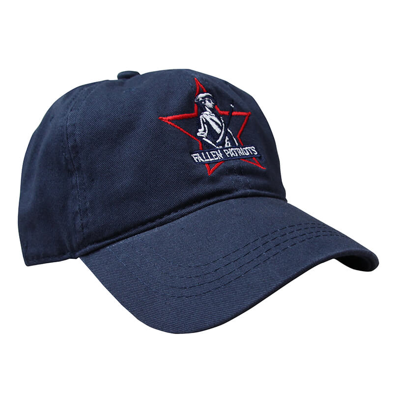 Washed Twill Cap - Navy